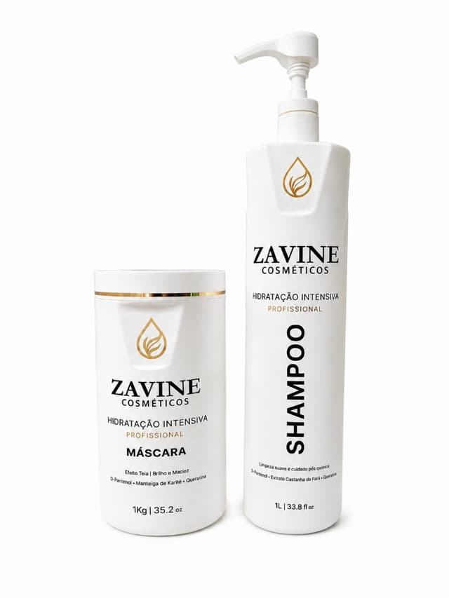 Kit Hidratação Intensiva (Shampoo + Máscara)